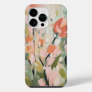 Abstract Flower Design Floral Artistic iPhone 14 Pro Max Case