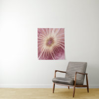 Abstract Flower Fractal Art & Shades of Burgundy