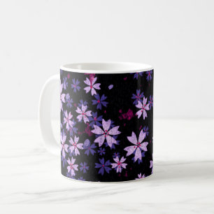 Abstract Flower Petals Coffee Mug