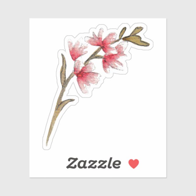 Abstract Flower Style Design (Sheet)