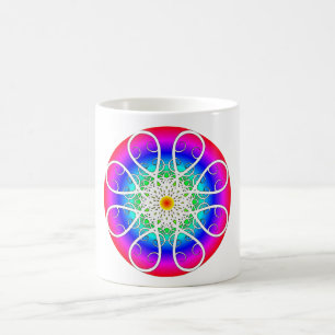 Abstract Flowers Coffee Mug