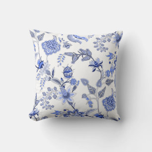 Abstract flowers cushion
