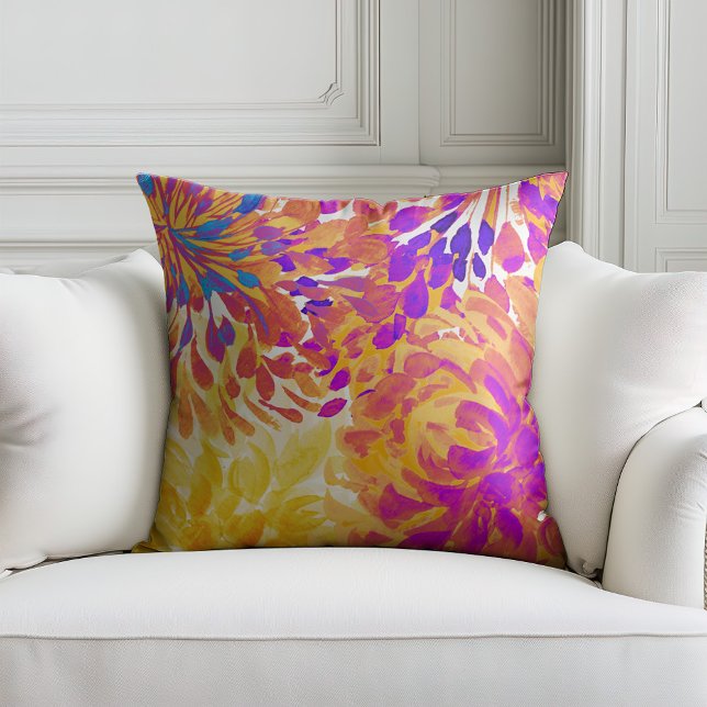 Abstract flowers  cushion (Creator Uploaded)