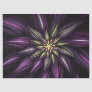 abstract flowers tissue paper