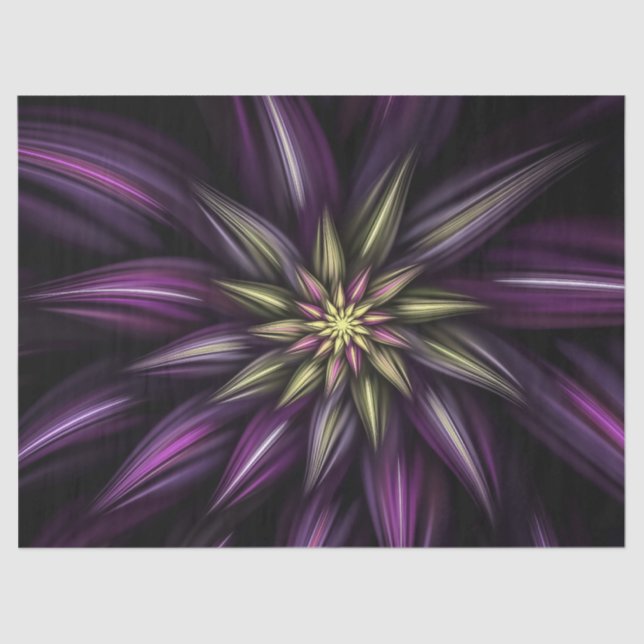 abstract flowers tissue paper (Front)