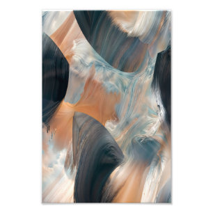 Abstract Fluid Dreamscape Flow Art Photo Print