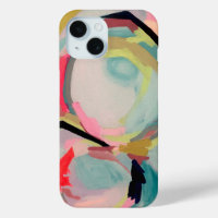 Abstract Fluro Acrylic Painting  