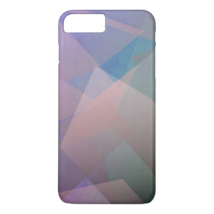 Abstract Flying Particles   Geometrical Shapes iPhone 8 Plus/7 Plus Case