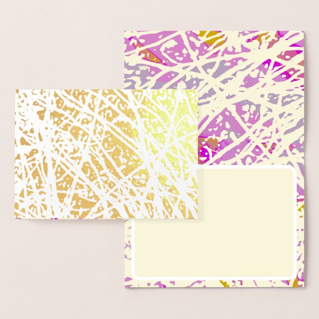 Abstract Foil Card (Display)