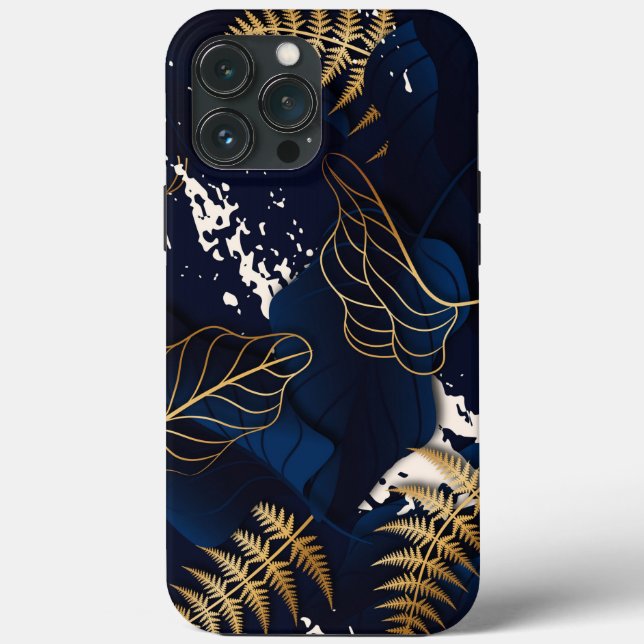 Abstract Foliage Floral Case-Mate iPhone case (Back)