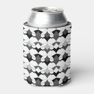 Abstract folk african ethno traditional native can cooler