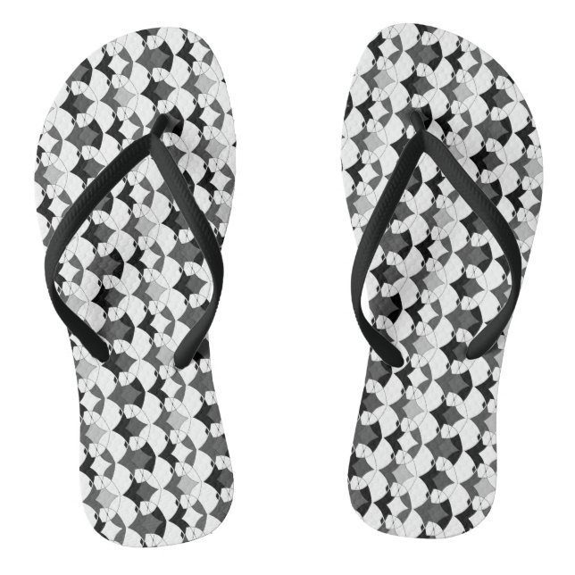 Abstract folk african ethno traditional native thongs (Footbed)