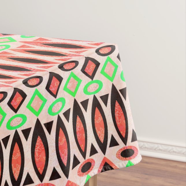 Abstract folk african ethno traditional native tri tablecloth (In Situ)