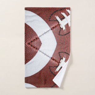 Abstract Football Art Hand Towel
