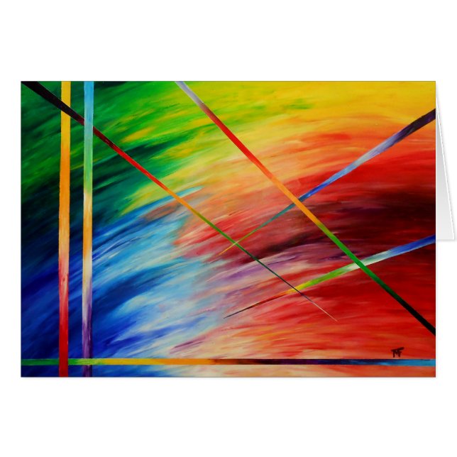 Abstract - Forces of Creation (Front Horizontal)