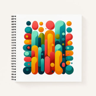Abstract forms notebook