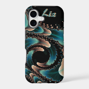 Abstract fractal art Custom iPhone 5 Case