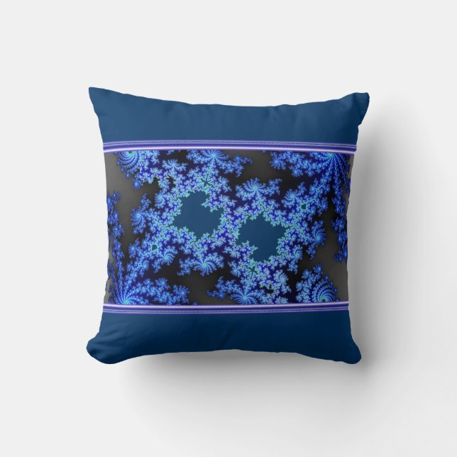 Abstract Fractal Background American MoJo Pillow (Front)