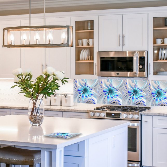 Abstract Fractal Flower Ceramic Tile (Creator Uploaded)