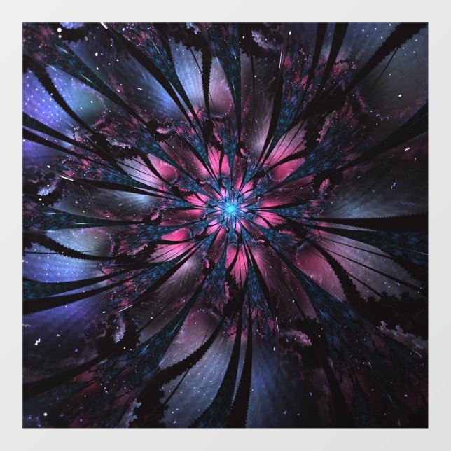 Abstract fractal flower design.  (Sheet)