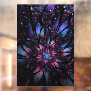 Abstract fractal flower design.