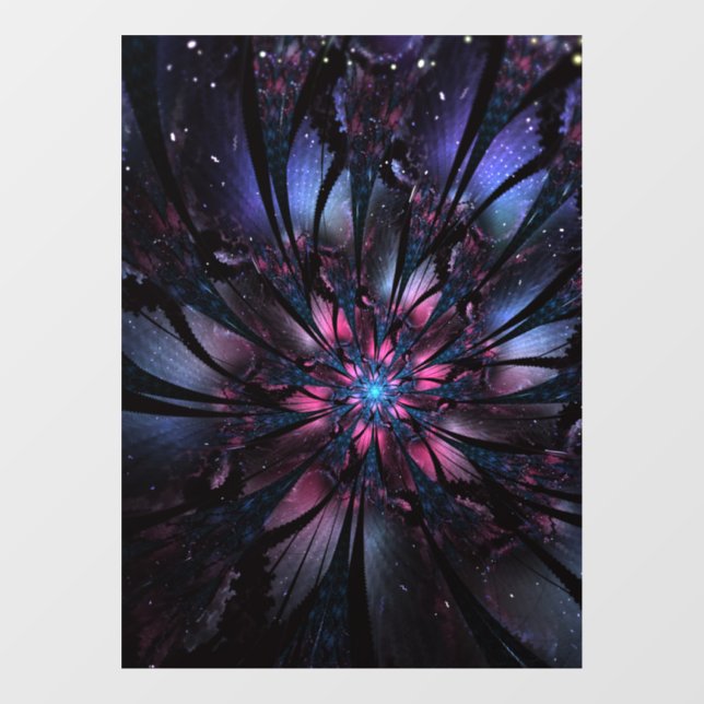 Abstract fractal flower design. (Sheet)