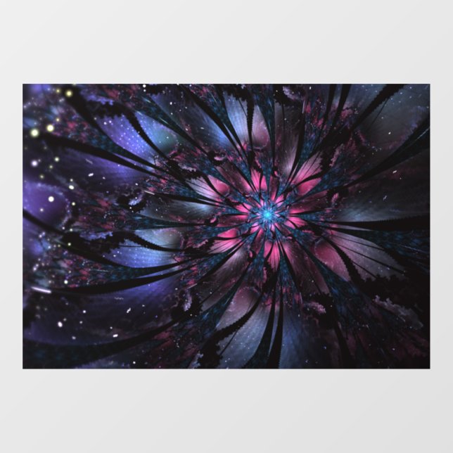 Abstract fractal flower design.  (Sheet)