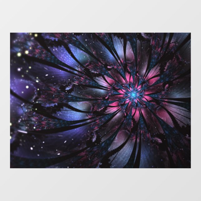 Abstract fractal flower design.  (Sheet)