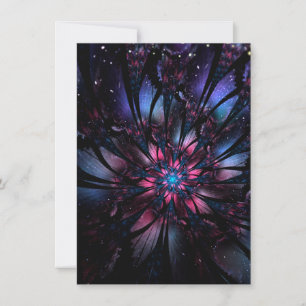 Abstract fractal flower design.