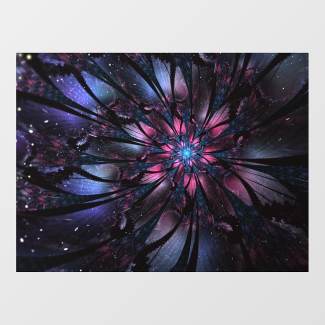 Abstract fractal flower design.  (Sheet)