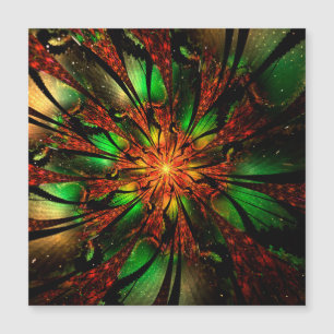 Abstract fractal flower design.