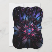 Abstract fractal flower design.