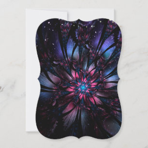 Abstract fractal flower design.