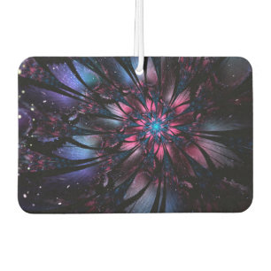 Abstract fractal flower design. car air freshener