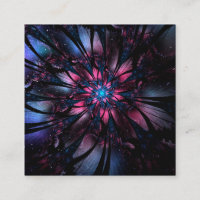 Abstract fractal flower design.
