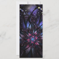 Abstract fractal flower design.