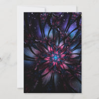Abstract fractal flower design.