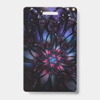 Abstract fractal flower design.