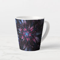 Abstract fractal flower design.