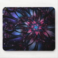 Abstract fractal flower design.