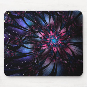 Abstract fractal flower design.   mouse pad