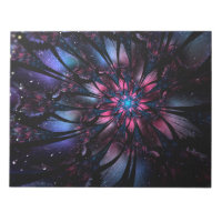 Abstract fractal flower design.