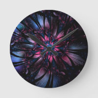 Abstract fractal flower design.