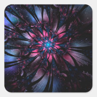Abstract fractal flower design.