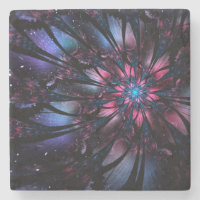 Abstract fractal flower design.