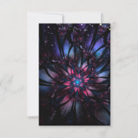Abstract fractal flower design.