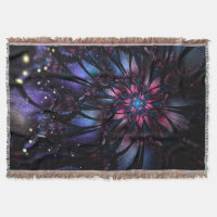 Abstract fractal flower design.