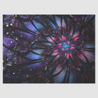 Abstract fractal flower design.