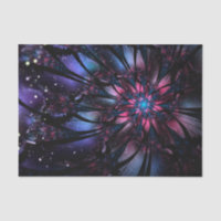 Abstract fractal flower design.