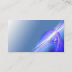 Abstract Fractal Glow business card